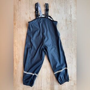 Polarn O. Pyret Waterproof Rain Overalls with Reflective Accents